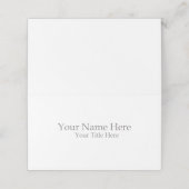 Create Your Own Plaatskaartje (Buitenkant ongevouwen)