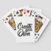 Create your own pokerkaarten (Achterkant)