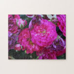 Create Your Own Pretty Pink Flower Legpuzzel<br><div class="desc">This photo of pretty pink and purple flowers is a nice floral addition to a puzzle collection, or you can change the photo for one of your own. From an original photo of flowers in bloom, you can choose the size of the puzzle to be more or less challenging.</div>
