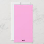 create your own printable Flat Holiday Card Feestdagenkaart (Achterkant)