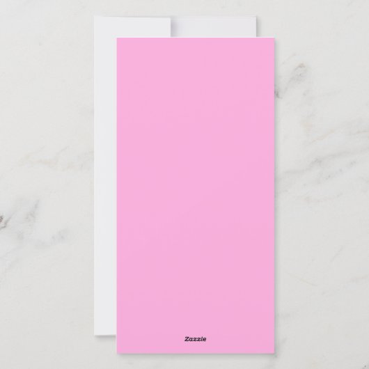 create your own printable Flat Holiday Card Feestdagenkaart (Achterkant)