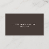 Create Your Own Professional Elegant Template Visitekaartje (Voorkant)