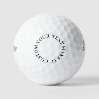 create your own professional Srixon Soft Feel 13 Golfballen