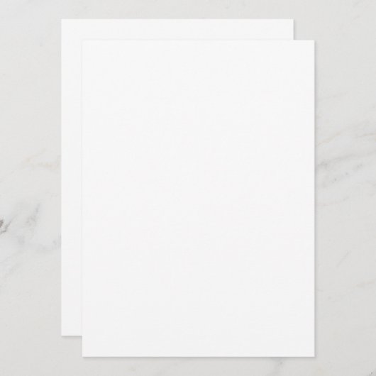 Create Your Own Programmakaart (Voorkant / Achterkant)