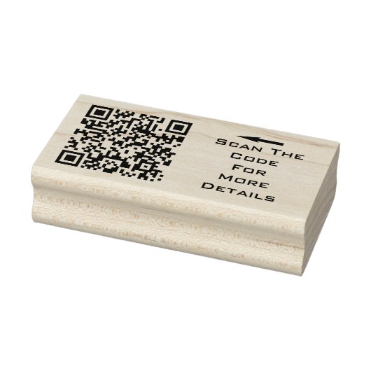 Create Your Own QR code Rubberstempel (Stempel)