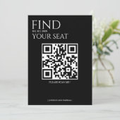 Create your own QR Code Seating Chart (Staand voorkant)