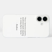 Create Your Own Quote Case-Mate iPhone Case (Achterkant (horizontaal))