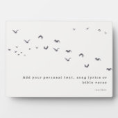 Create Your Own Quote Inspirational Nature  Fotoplaat (voorkant)