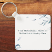 Create Your Own Quote Keychain  (Voorkant)