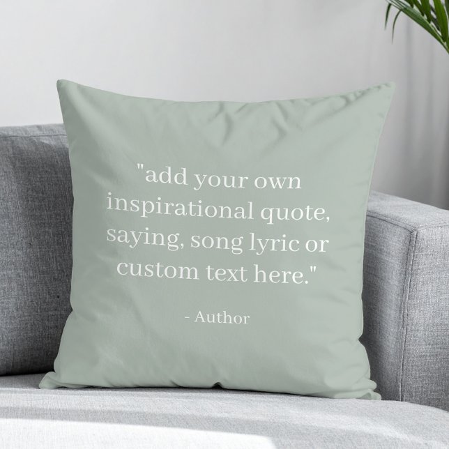 Create Your Own Quote Kussen (Creator heeft geüpload)
