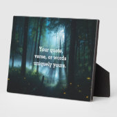 Create Your Own Quote Plaque Fotoplaat (Zijkant)