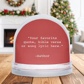 Create Your Own Quote Sneeuwbol