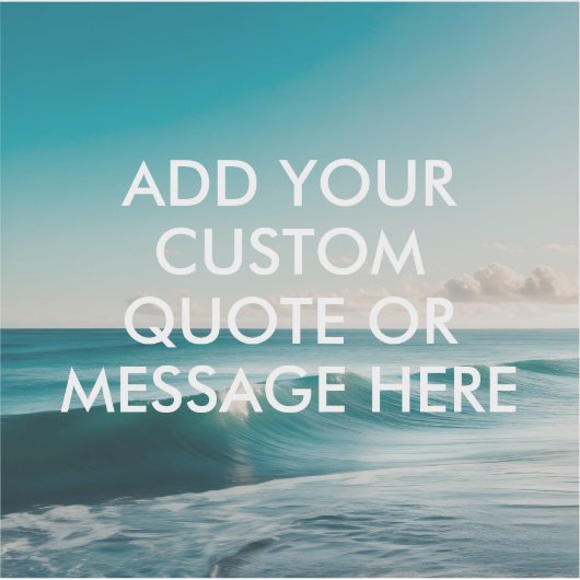 Create Your Own Quote Sticker (Voorkant)