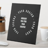 Create Your Own Reclamebord Met Voetstuk (Insitu)