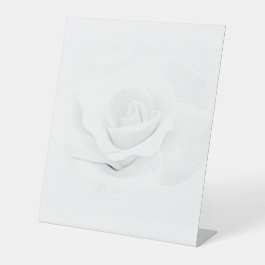 Create Your Own - Reclamebord Met Voetstuk (Voorkant)