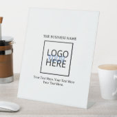 Create your own reclamebord met voetstuk (Insitu)