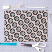 Create your own Repeating Logo Background Pink Tissuepapier (Craft)