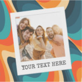 Create Your Own Retro Photo Sticker (Voorkant)