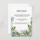 Create Your Own Rustic Informatiekaartje (Voorkant / Achterkant)