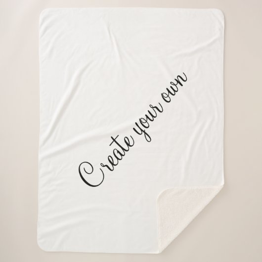 Create your own sherpa deken (Voorkant)