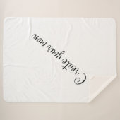 Create your own sherpa deken (Voorkant (horizontaal))