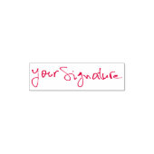 Create Your Own Signature Zelfinktende Stempel (Design)