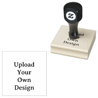 Create Your Own Simple Custom 2.5" x 2.5" Rubberstempel
