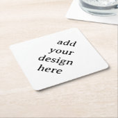 Create Your Own Simple Custom Diamond Kartonnen Onderzetters (Schuin)