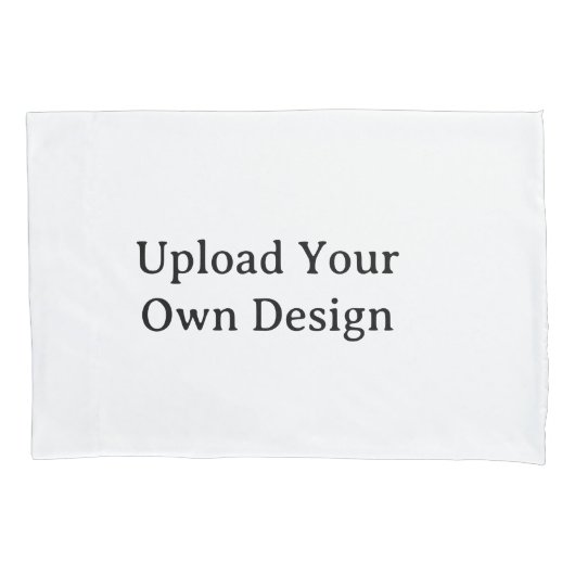 Create Your Own Simple Custom Standard 20" x 30" Kussensloop (Voorkant)