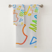 Create Your Own Simple personalized Trending Bad Handdoek (Insitu)