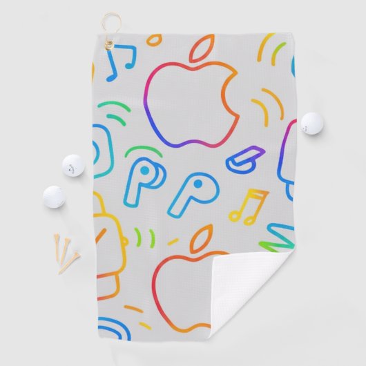 Create Your Own Simple personalized Trending Golfhanddoek (Insitu)