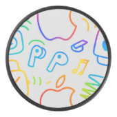 Create Your Own Simple personalized Trending Hockey Puck (Voorkant)