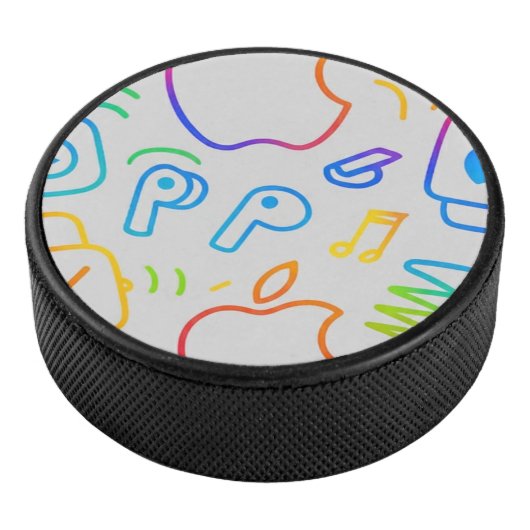 Create Your Own Simple personalized Trending Hockey Puck (3/4)