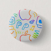 Create Your Own Simple personalized Trending Ronde Button 3,2 Cm (Voorkant)