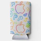 Create Your Own Simple personalized Trending Seltzer Blikjeskoeler (Achterkant)