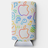 Create Your Own Simple personalized Trending Seltzer Blikjeskoeler (Voorkant)