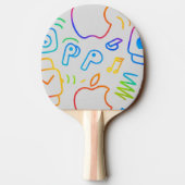 Create Your Own Simple personalized Trending Tafeltennisbatje (Achterkant)