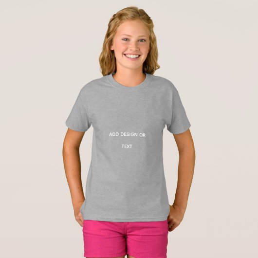 Create Your Own simple T-shirt (Voorkant volledig)