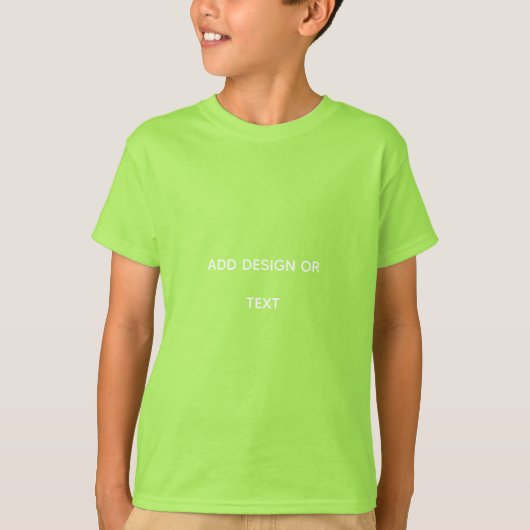 Create Your Own simple T-shirt (Voorkant)