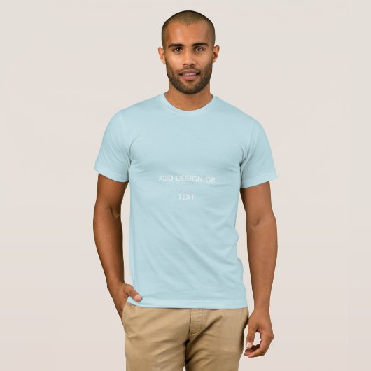Create Your Own simple T-shirt (Voorkant volledig)