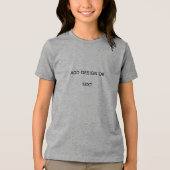 Create Your Own simple Tri-Blend Shirt (Voorkant)