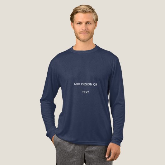 Create Your Own simple Tri-Blend Shirt (Voorkant)