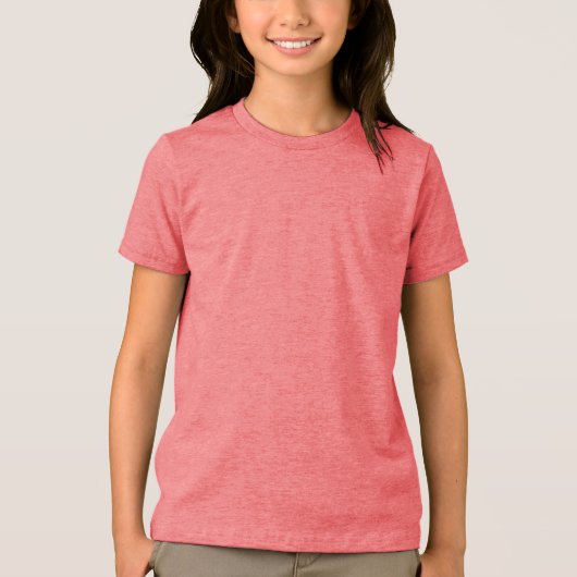 Create Your Own simple Tri-Blend Shirt (Voorkant)