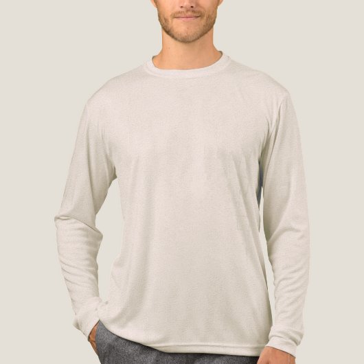 Create Your Own simple Tri-Blend Shirt (Voorkant volledig)