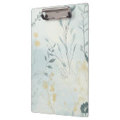 Create Your Own Soft Golden Flowers Minimalist Klembord (Links)