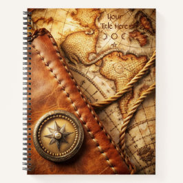 Create Your Own Sojourner Compass Rose Map Notitieboek