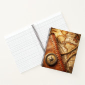 Create Your Own Sojourner Compass Rose Map Notitieboek (Binnen)