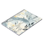 Create Your Own Summer Hills Floral Minimalist Notitieboek (Linkerzijde)