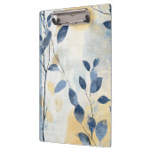 Create Your Own Sunny Blue Leaves Minimalist Klembord (Links)