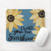 Create Your Own Sunshine Mousepad Muismat (Met muis)